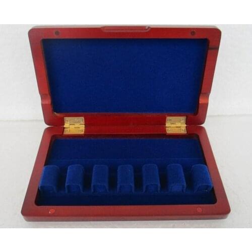 Beautiful Wooden Bassoon reed case hold 6 pcs reeds Strong