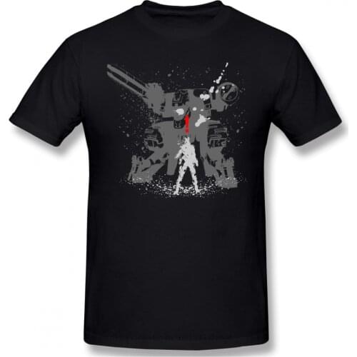 Metal Gear Solid Solid Snake Diane FOXHOUND Game TShirts for Men Cool Funny Crewneck Cotton T Shirt 2020