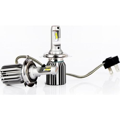 Mini CSP LED Car Headlight H4 Hi/Lo 12v 6000k White No Error Headlamp Kit H8 H9 H11 9005 9006 HB3 HB4