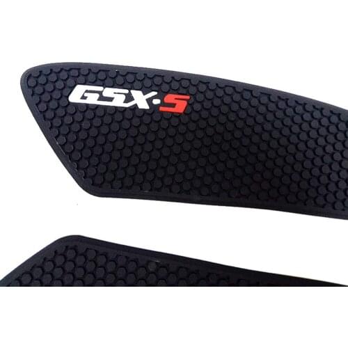 Motorcycle Gas Fuel Tank Pad Protector Gas Knee Grip Traction Pads Decal Side Pads Sticker for GSX-S1000 2015-2017