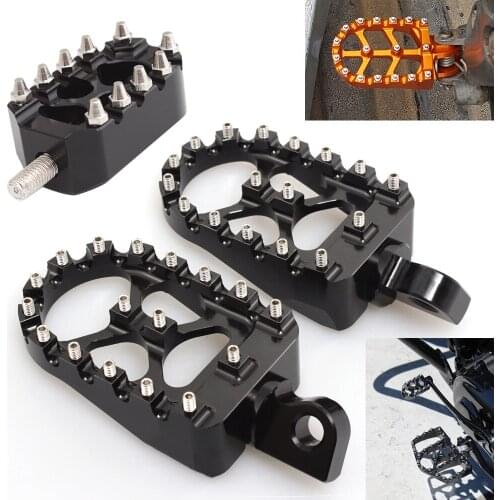 MX Foot Pegs Motorcycle Gear Shift Brake Pedals Toe Shifter Pegs For Harley Dyna Fatboy Sportster 883 Street Bob Bobber Chopper