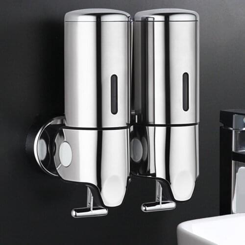 Wall Mounted Soap Dispenser Hand Sanitizer Conditioner Shampoo Bottle Liquid Storage Bottle Homes Hotels Bathroom Accessories