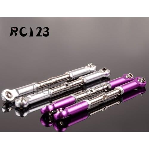 1:8 2Pcs Harden Steel Adjustable Turnbuckles Push Rod #93535 FOR HPI 1/8 Savage Flux 2350 X XL 4.6 5.9 2.4 5SC 21 25 NEW ENRON