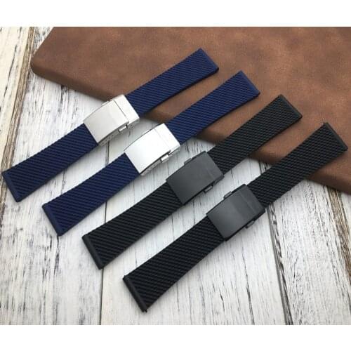 New Bracelet Silicone rubber Watch Band For Breitling strap for Avenger Super Ocean Rubber Watchband Sport 24mm free Tool logos