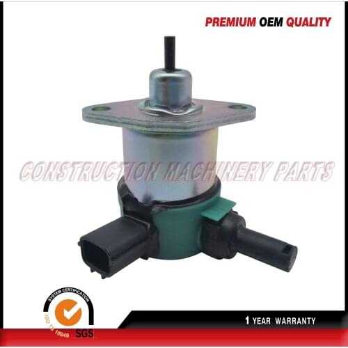New Stop Solenoid 17208-60010, 17208-60015, 17208-60016 For Kubota - D1005 ENGINE, D1105 ENGINE, D905 ENGINE