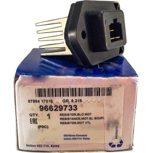 OEM 96629733 For Chevrolet Opel Holden Captiva CG CG5 CG7 Heater Fan Blower Motor Speed Resistor Auto AC