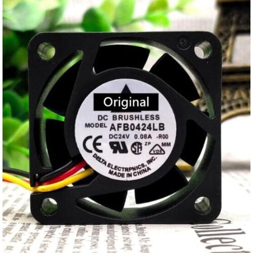 Original 100% working 4015 4cm 40mm AFB0424LB 24V 0.08 inverter cooling fan