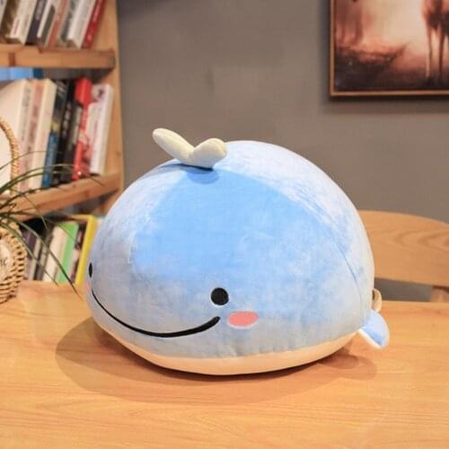 Plush Whale Soft Toy Stuffed Ultra Soft Animals Figure Doll Kids Plush Toy 15cm/25cm
