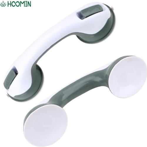 Suction Cup Grab Strong Sucker Hand Grip Bar Handle Bathroom Shower Safety Handrails Bathroom Refrigerator Handrail