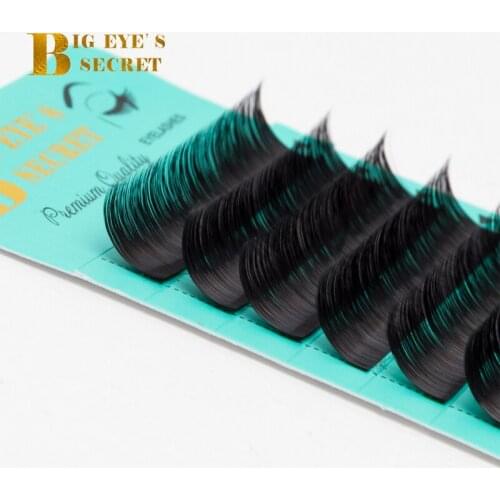 Big Eyes Secret All Size B/C/D/L curl Individual natural Mink Eyelash Extension. Artificial Fake False Eyelashes