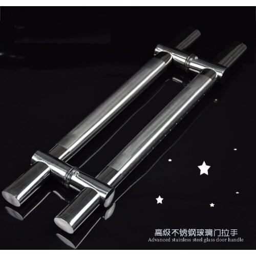 UNILOCKS Length:1200mm Modern Entrance Door Handle 304 Stainless Steel Pull Handle for Glass door Store Big Door Adjustable