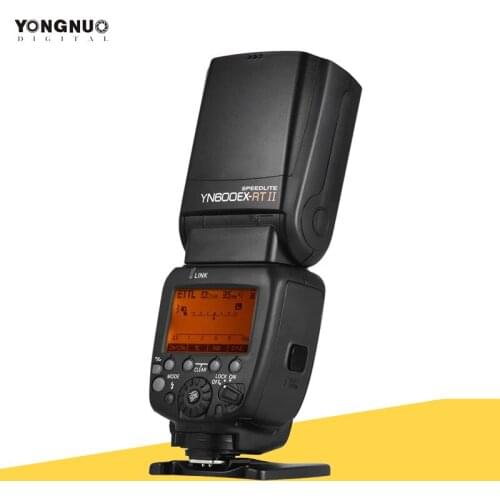 YONGNUO YN600EX-RT II Auto TTL HSS Flash Speedlite + YN-E3-RT II Controller Trigger for Canon 5D3 5D2 7D Mark II 6D 70D 60D etc