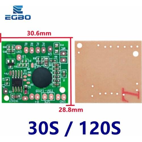 Sound Module For Electronic Toy IC Chip Voice Recorder 30s 30secs Recording Playback Talking Music Audio Recordable Board Gift