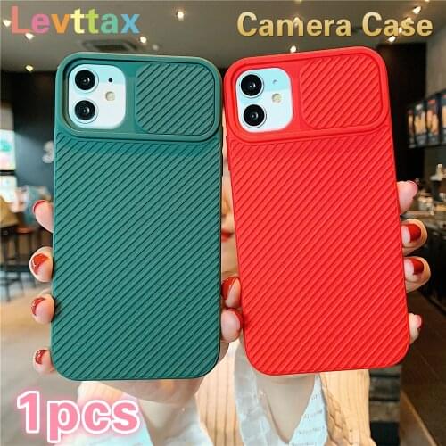 1PCS Camera Protection Case For iPhone 12 11 Pro Max XR XS Max Soft TPU Shockproof Back Phone Cover For iphone 6 7 8 Plus X SE2