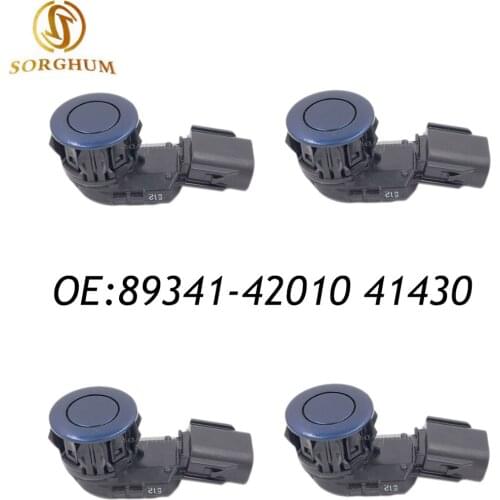 4PCS PDC Parking Sensor Bumper Reverse Assist Radar Fits For Toyota RAV4 89341-42010 41430 89341-06N27