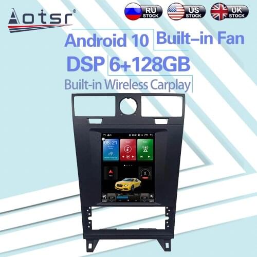 6+128GB For Lincoln Navigator 2005 - 2009 Android 10.0 Tesla Radio Car GPS Navigation Multimedia Player Radio DSP Carplay