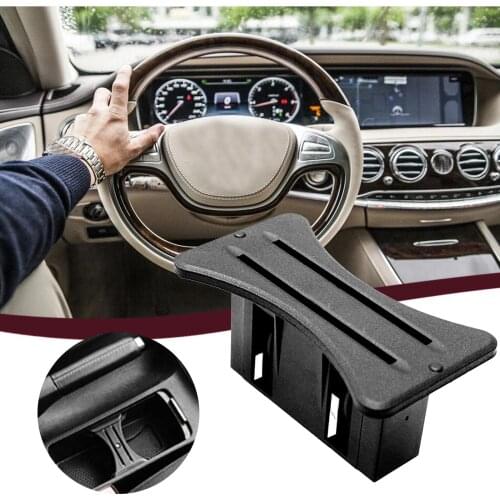 Car Seat Slot Coin Storage Box Storage Box Suitable For Golf 6gti Car Accessories, Water Cup Limit Card Inserter Coin Slot