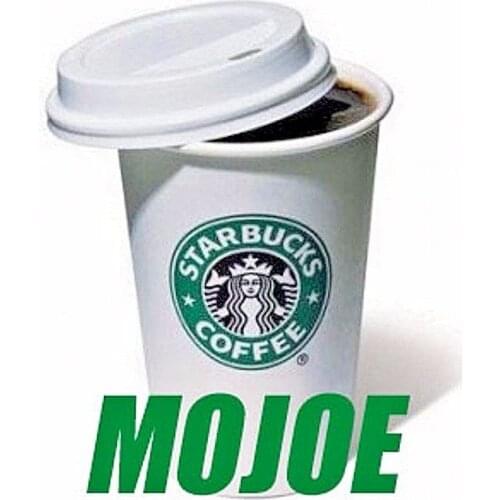 Free shipping 10 pas/lot Mojoe Vanishing Cup Of Coffee Amazing Magic Trick Fits Easy To Find 16 Oz Cups Illusion Fun Toys