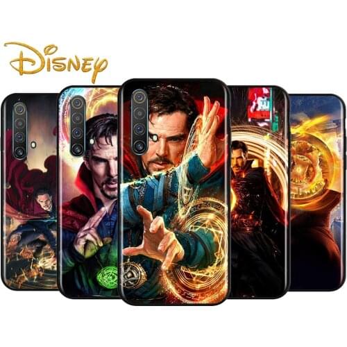 Doctor Strange Marvel hero for OPPO Realme V15 X5 X3 X50 X7 X2 C17 C11 C3 C2 7 7i 6 6S 6i 5 3 2 Pro Soft Black Phone Case