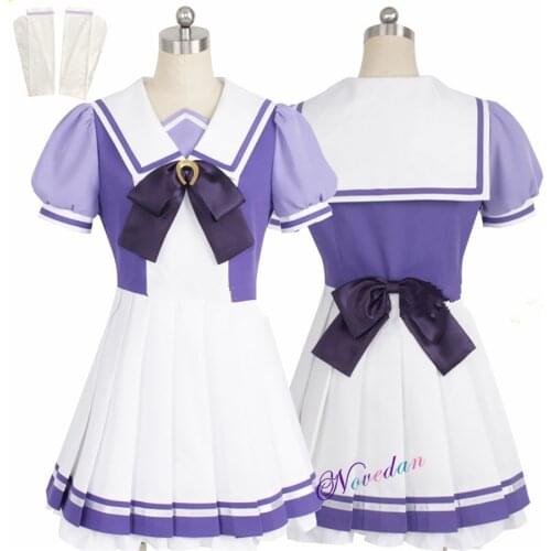 Uma Musume Cosplay Pretty Derby School Uniform Sailor Suit Anime Lolita Dress Suzuka Tokai Teio Special Week Cosplay Costume