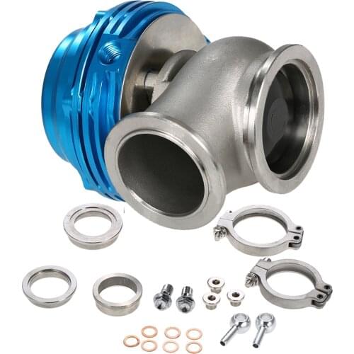 MVS 38mm Wastegate Aluminum Top Steel V-band External Waste Gate for Supercharge Turbo Manifold 14PSI