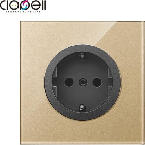 Wall electronic brown socket eu standard power outlet Kitchen Office desk embeddedHome improvement Hidden Built-in socket 220