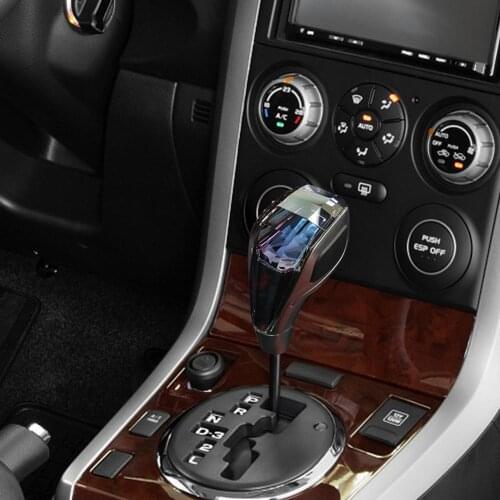 New Car Universal Crystal Handles Gear Shift Knob Handle Shift Knob Universal Crystal Shift Head Lever Stick Head For Toyota
