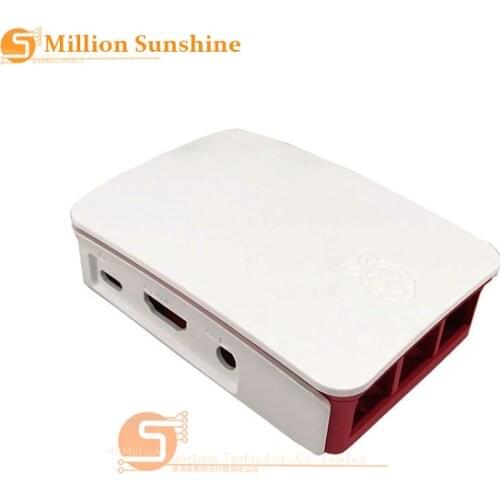 Latest Raspberry Pi 3 Official Case ABS Professional Enclosure Box Only For Raspberry Pi 3 Model B Plastic Protective Case