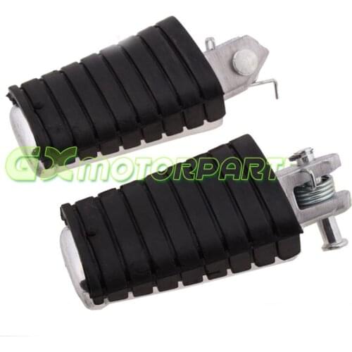 One pair Motorcycle front Foot Rests Foot Pegs Pedals Rear Set for YAMAHA XV250 XV400