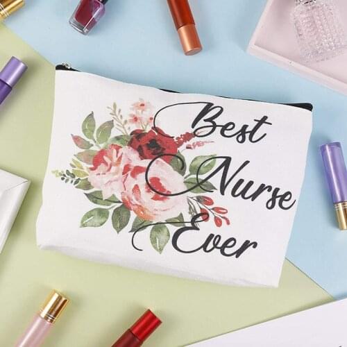 Best Nurse Ever Bag Nursing School Student Practitioner Christmas graduation Nurses Day Week birthday retirement Gift present
