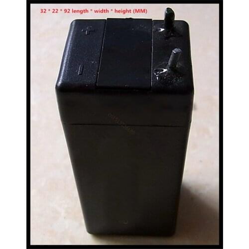 4v 1.2Ah lead acid battery rechargeable battery Lamps, flashlights, electric mosquito swatter batteries Size: 32 * 22 * 92mm