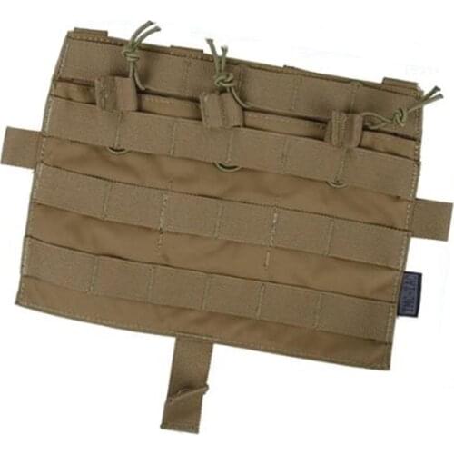 TMC MOLLE Panel TRI Rifle Magazine Pouch Panel For AVS JPC2.0 Detachable Front Flap 2849