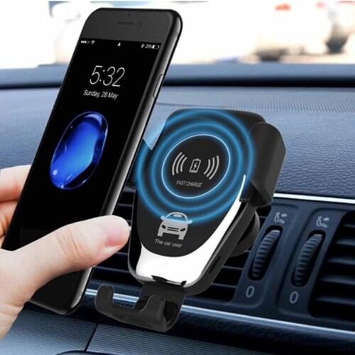 Universal Car Phone Stand 10W Qi Wireless Charger for BMW all series 1 2 3 4 5 6 7 X E F-series E46 E90 X1 X3 X4 X5 X6 F07 F09 F