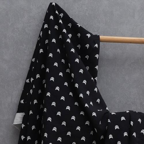 Thickening digital printing Cotton Patchwork Sewing Rayon Poplin cloth elastic fabric for dress shirt