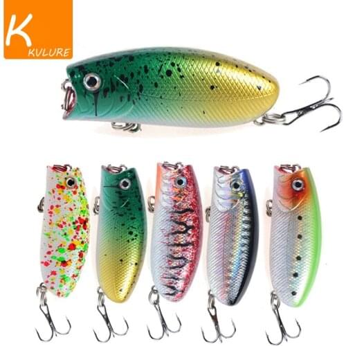 1PCS 10.4g/5.5cm Poppers Fishing lure top water pesca fish lures wobbler isca artificial hard bait Topwater poper