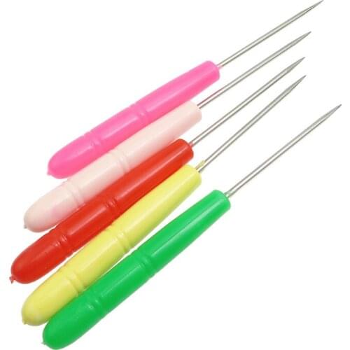 10PCS Leather Tent Canvas Shoes Hand Sewing Awl Tools Leather Crochet for DIY Handmade Leathercraft Needle Tool Accessory