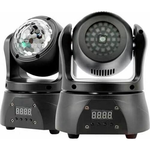 15W LED Beam+ 150MW Green Laser Light + 36Pcs RGB 3IN1 Bead Moving Head Light DMX512 Stage Effect For Party Dj Disco