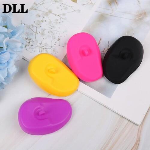 2pcs/lot Ear Protector Cover Clear Silicone Ear Cover Diving Shower Soft Anti-Noise Snoring Sleeping Ear Plug