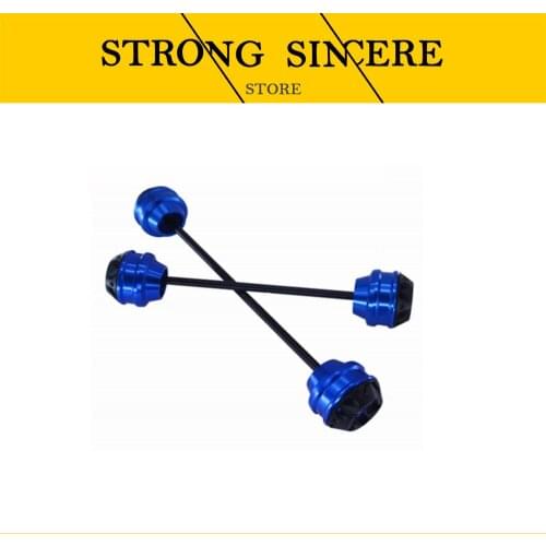 KYRUNNING Free shipping for BMW G650 X-Country 2006-2008 CNC Modified Motorcycle Front wheel drop ball / shock absorber