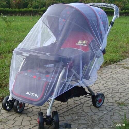 BR Delicate Cute Baby Stroller Pushchair Mosquito Insect Net Safe Infants Protection Mesh RB Stroller Pushchair Mosquito Insect