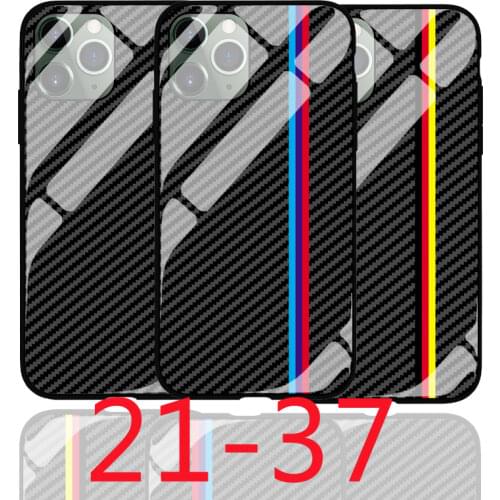 Tempered glass Phone Case for iphone X XR XS Max 7 6 6S 8 11 12 plus cases