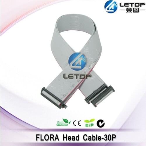 Flora LJ320K LJ3208K Konica KM512 printer head cable 30p printhead cable grey
