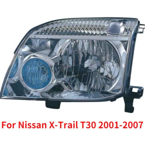CAPQX Front Bumper headlight Halogen For Nissan X-Trail X Trail T30 2001 2002 2003 2004 2005 2006 2007 headlamp head light lamp
