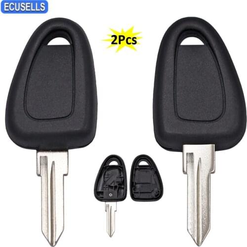 2Pcs/Lot for Alfa Romeo 145 146 147 155 156 159 164 166 GT GTV Spider Blank Transponder Key Remote Key Shell Case Key Housing