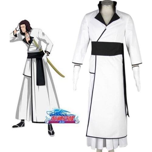 Anime Bleach Vizards Ichigo Kurosaki Bankai Coyote Starrk Cosplay Costumes Set