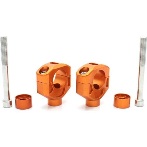 Motorcycle Handlebar Mount Clamp Lifter Bar Clamps Riser for 390 690 SMC-R 2007-2009 Aluminum Motorcycle Accessories