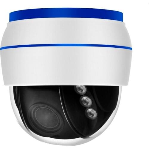 Human Auto tracking 5MP ZOOM wifi wire IP Dome cameras P2P 128G SD Card storage 5mp 2mp human track IP PTZ Dome Camera