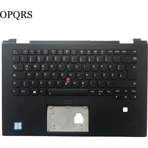NEW German keyboard FOR Lenovo ThinkPad X1 Yoga 3rd Gen 2018 Backlit GR keyboard with Palmrest SM10M69915