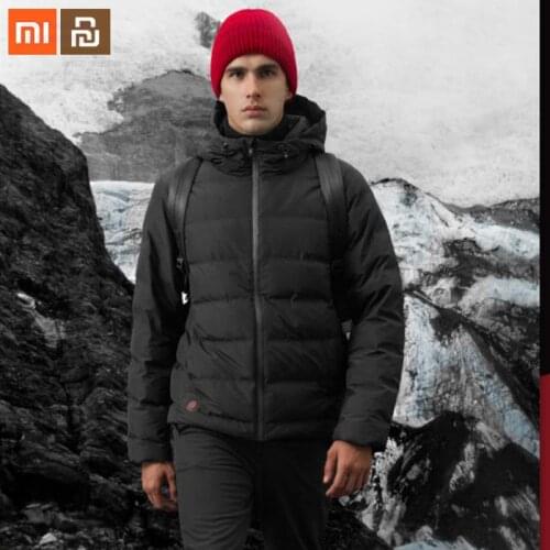 Original xiaomi graphene temperature control heating down jacket plug-in sustainable heating 4 speed control down jacket