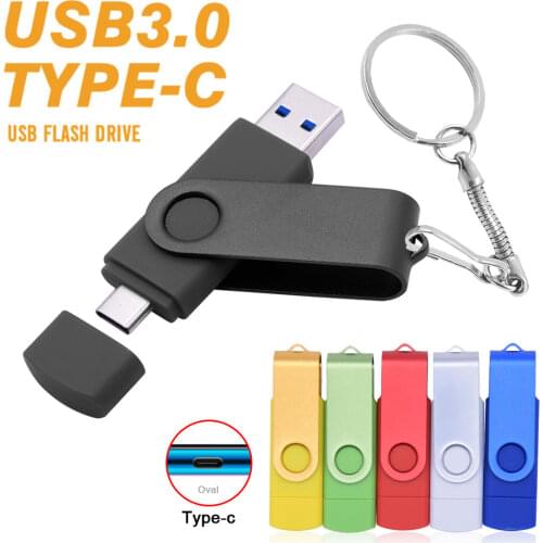 OTG 3 IN 1 Type c pendrive 256GB 128GB pen drive64GB cle usb 3.0 flash drives 512GB memoria usb stick For micro- Type c phone